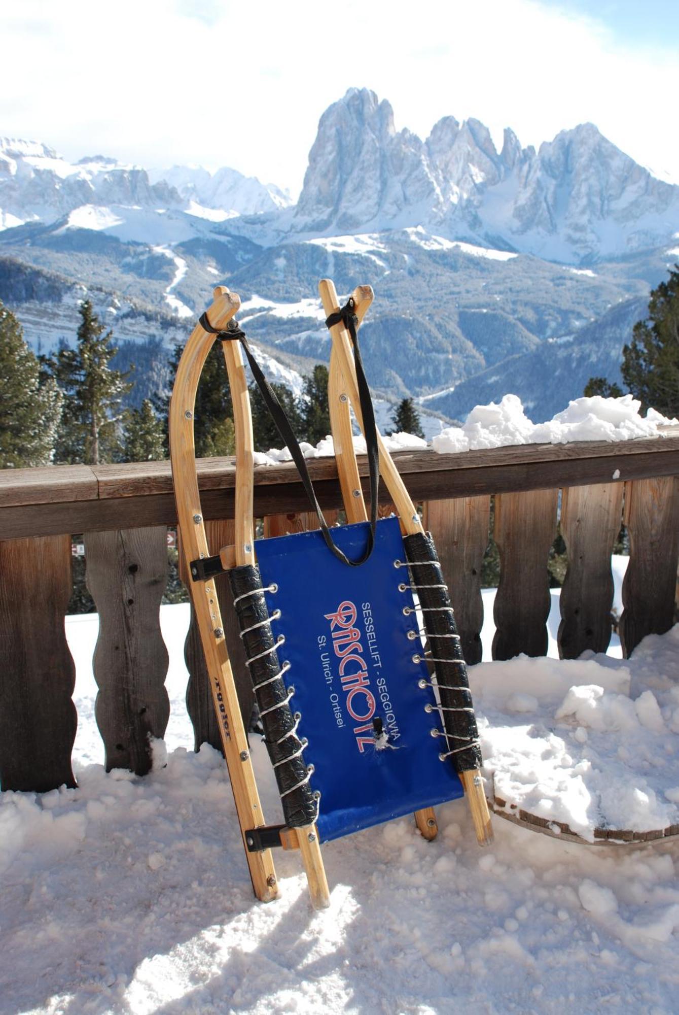 Chalet Da Mont Resciesa Ortisei Exterior photo
